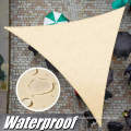 Triangle Outdoor Shade Sail in Beige